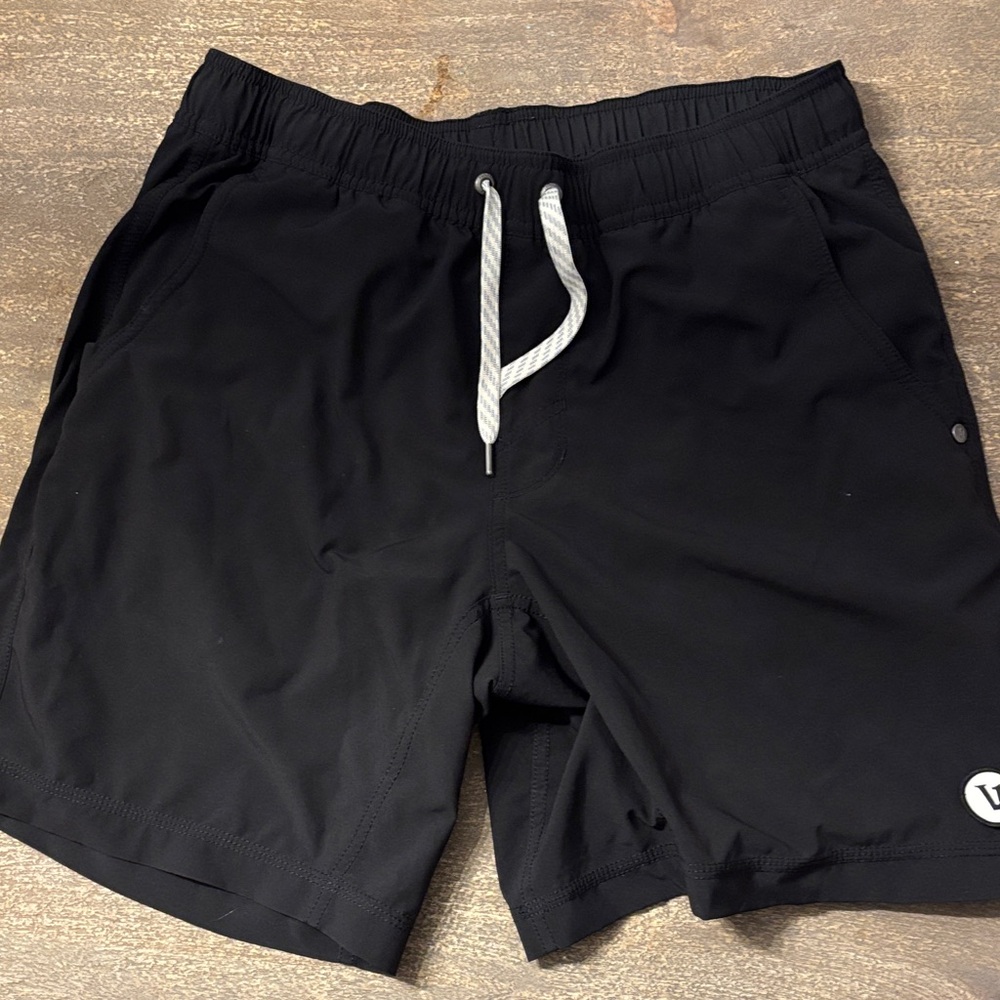 Vuori Black Athletic Shorts